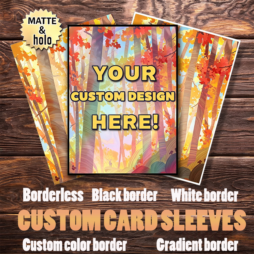 Card Penny Sleeve - Custom TCG Sleeves 62x89/66x91MM Matte/Foil/Glossy Option