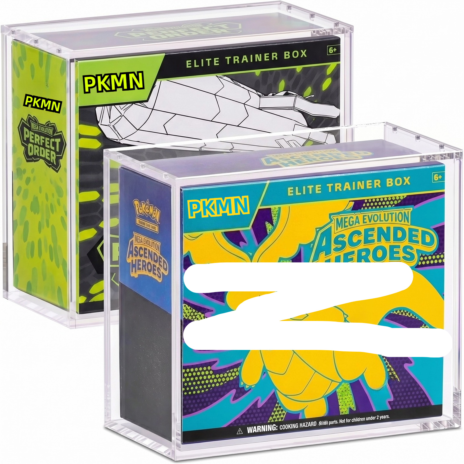 Display Case Acrylic - 99% UV Protection Magnetic Modern Acrylic