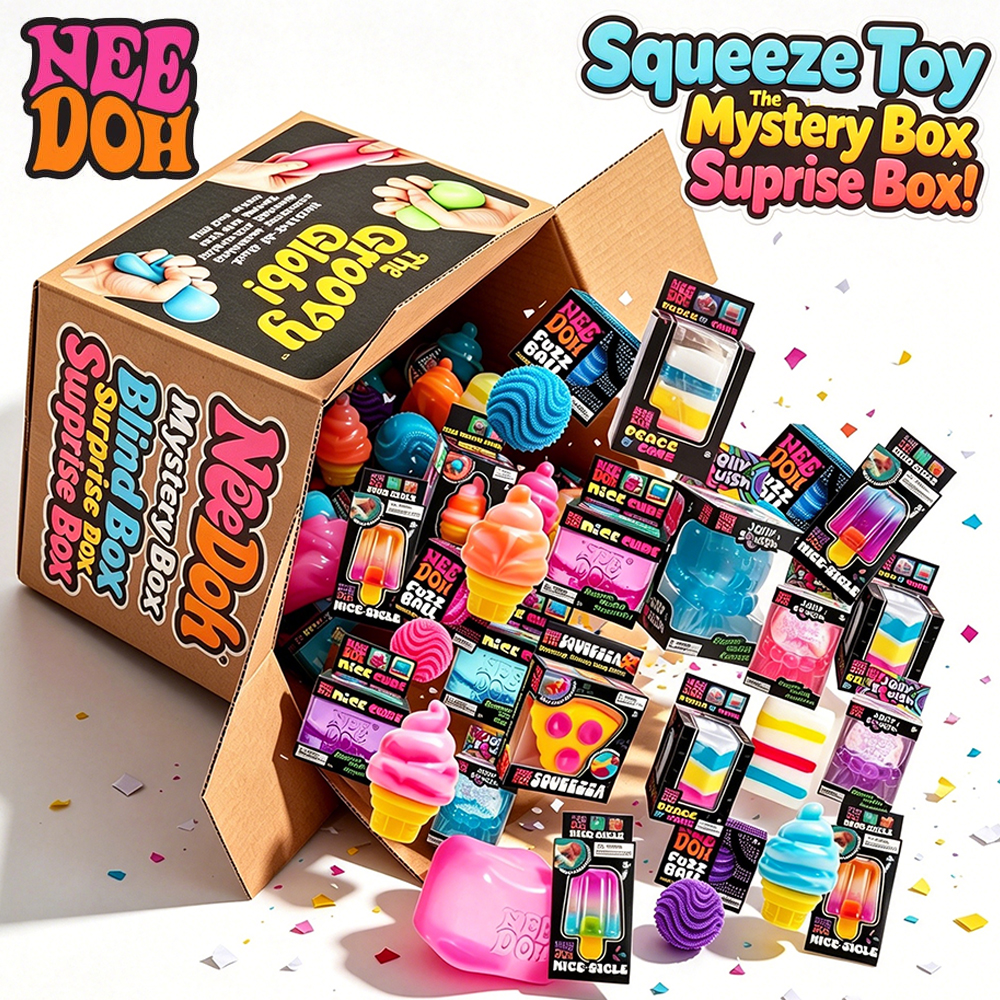 Mystery Box Blind Bag - 2026 NeeDoh Schylling Squeez Toy Squishy