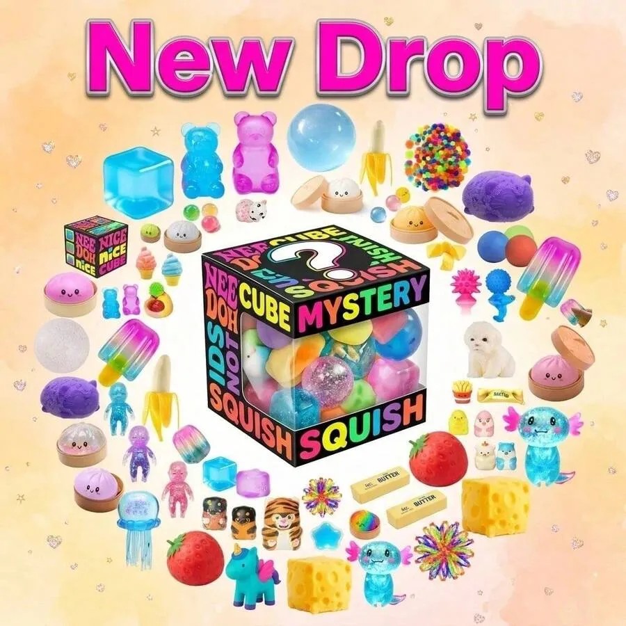 Mystery Box Blind Bag - Cute Ocean & Candy Squishy Blind