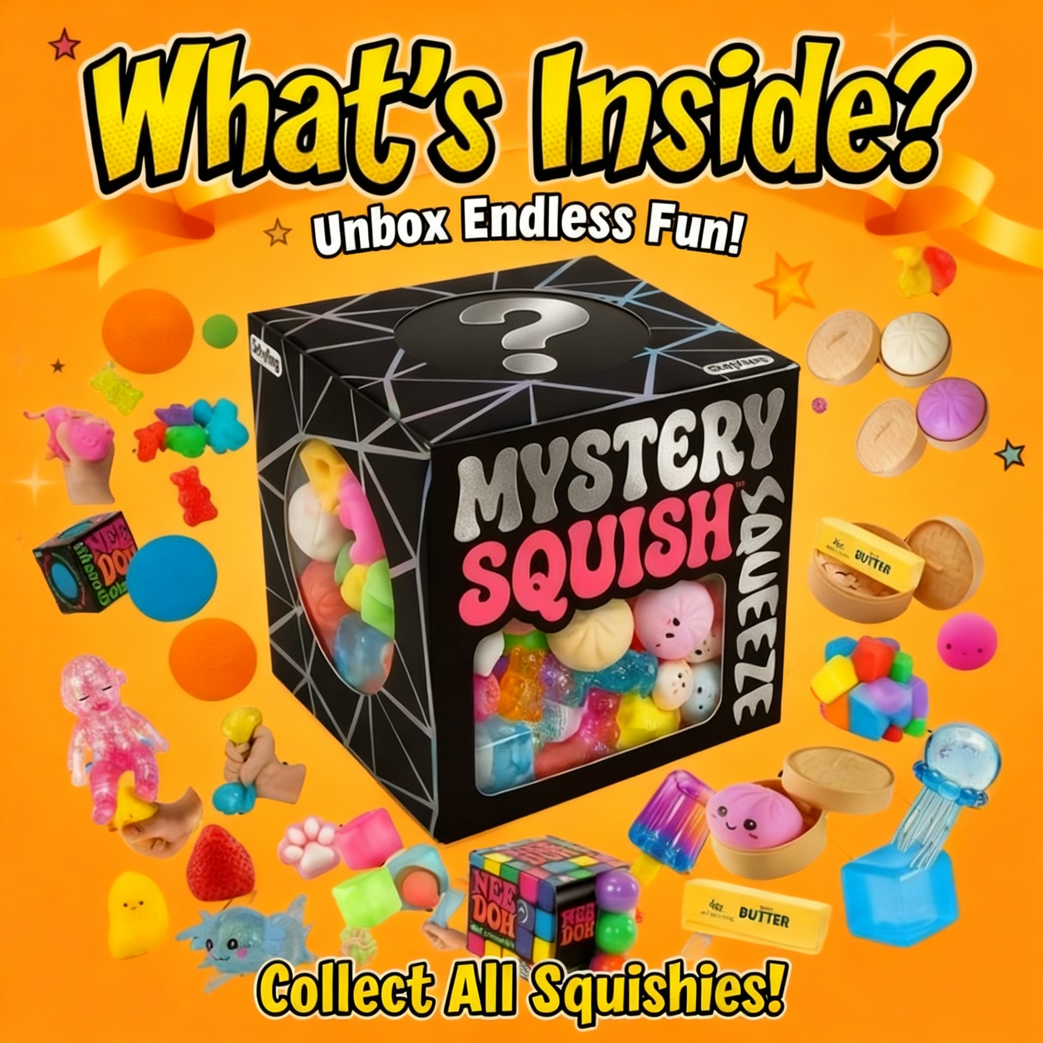 Mystery Box Blind Bag - Fidget Cute Stress Relief Toys Mix