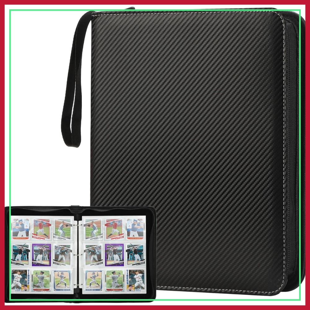 Trading Card Binder - Premium 720 Double Sided Pocket PU