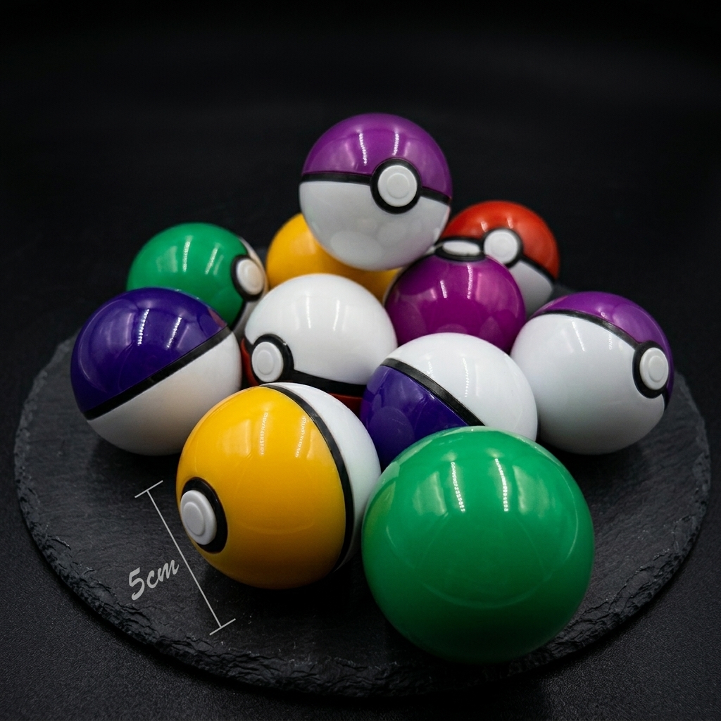 Capsule Toy Gashapon - Bandai Pokemon 50mm Pokeball Capsule Gashapon