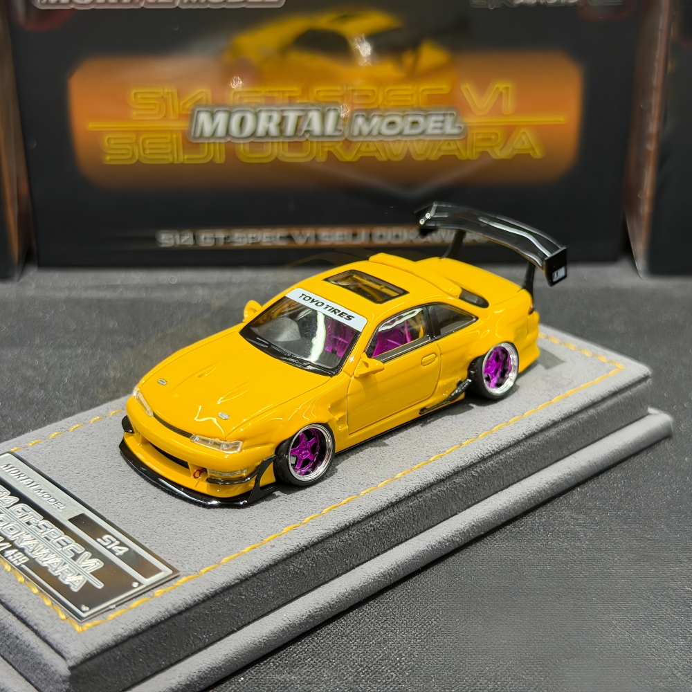 Die Cast Car 1 64 - Mortal 1:64 S14 GT-SPEC V1 SEIKI