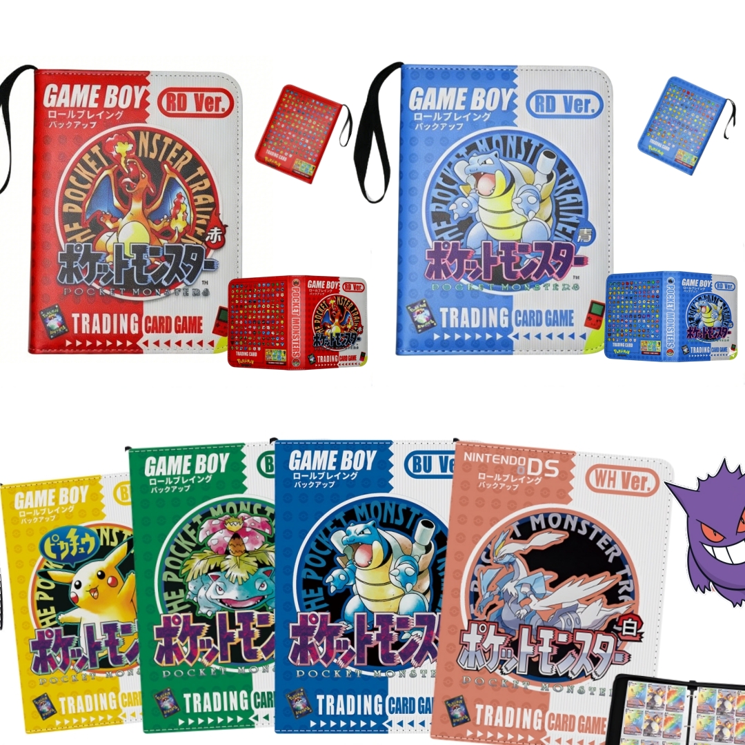 Pokemon Binder Card - Pokemon GB Card Album Binder Gengar