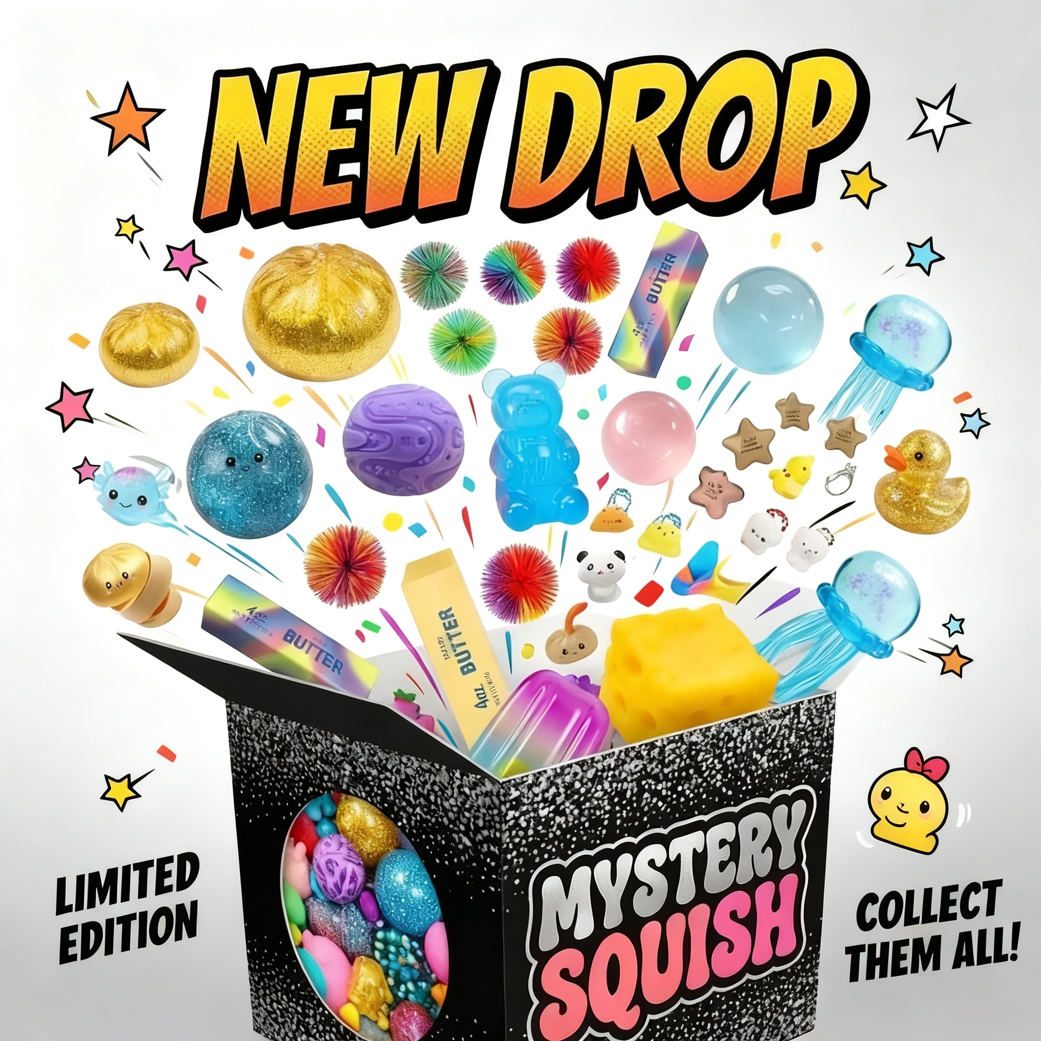Mystery Box Blind Bag - Squish Time Nee Doh Mystery Blind