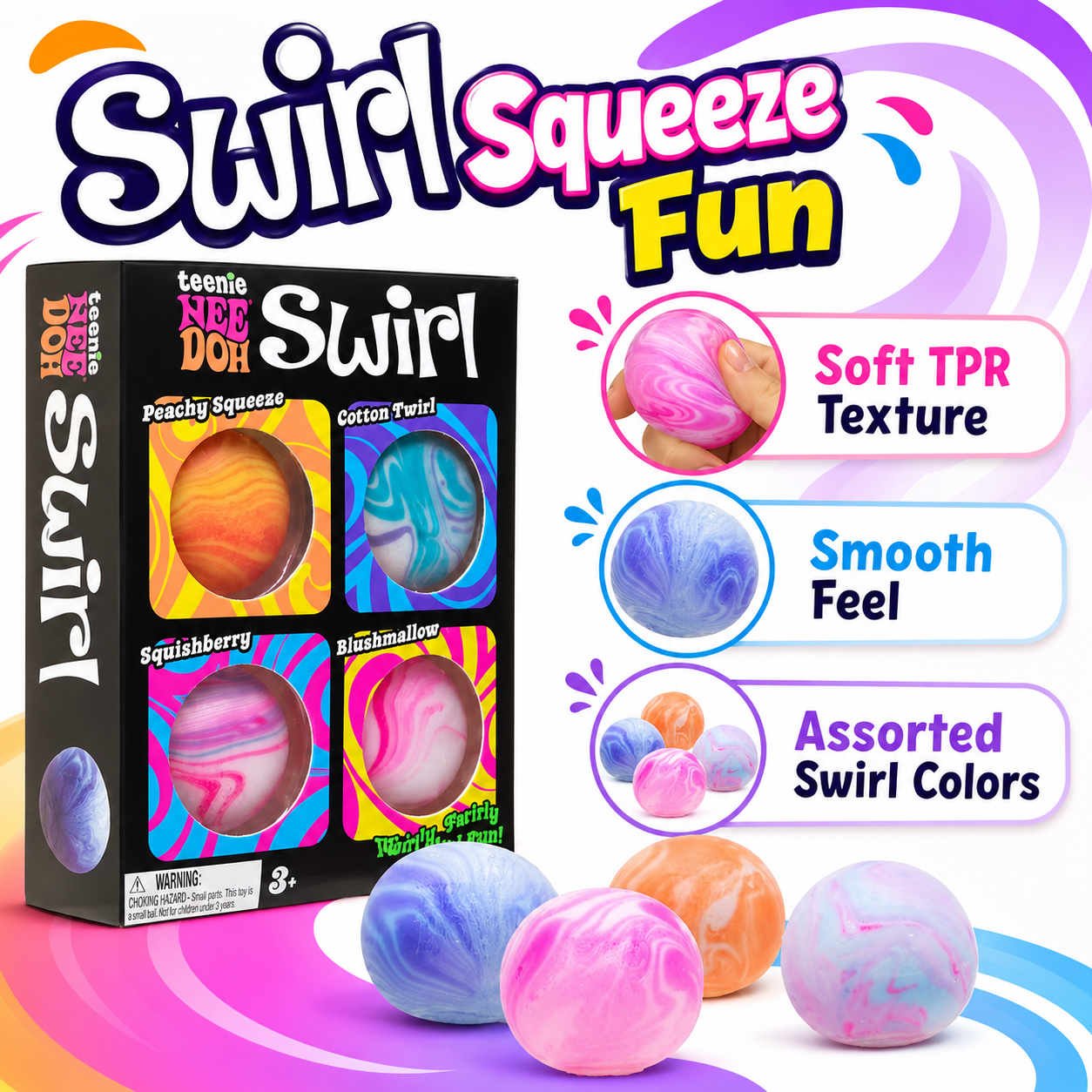 Fidget Cube Original - Needoh Soft and Glutinous Sensory Stress-relief