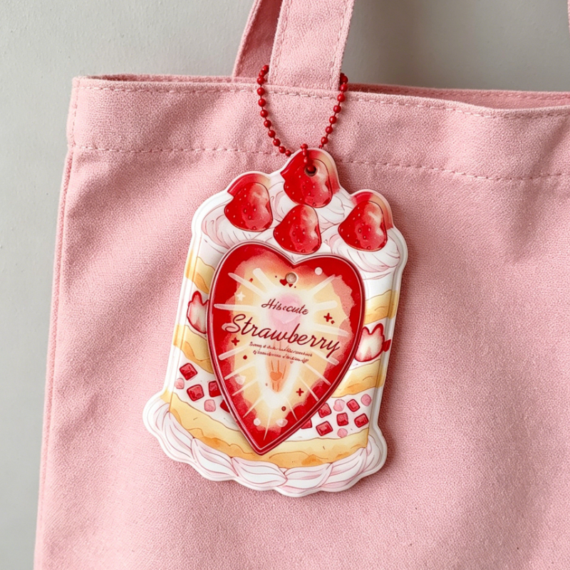 Card Penny Sleeve - Photocard Holder Cute Summer Strawberry Style