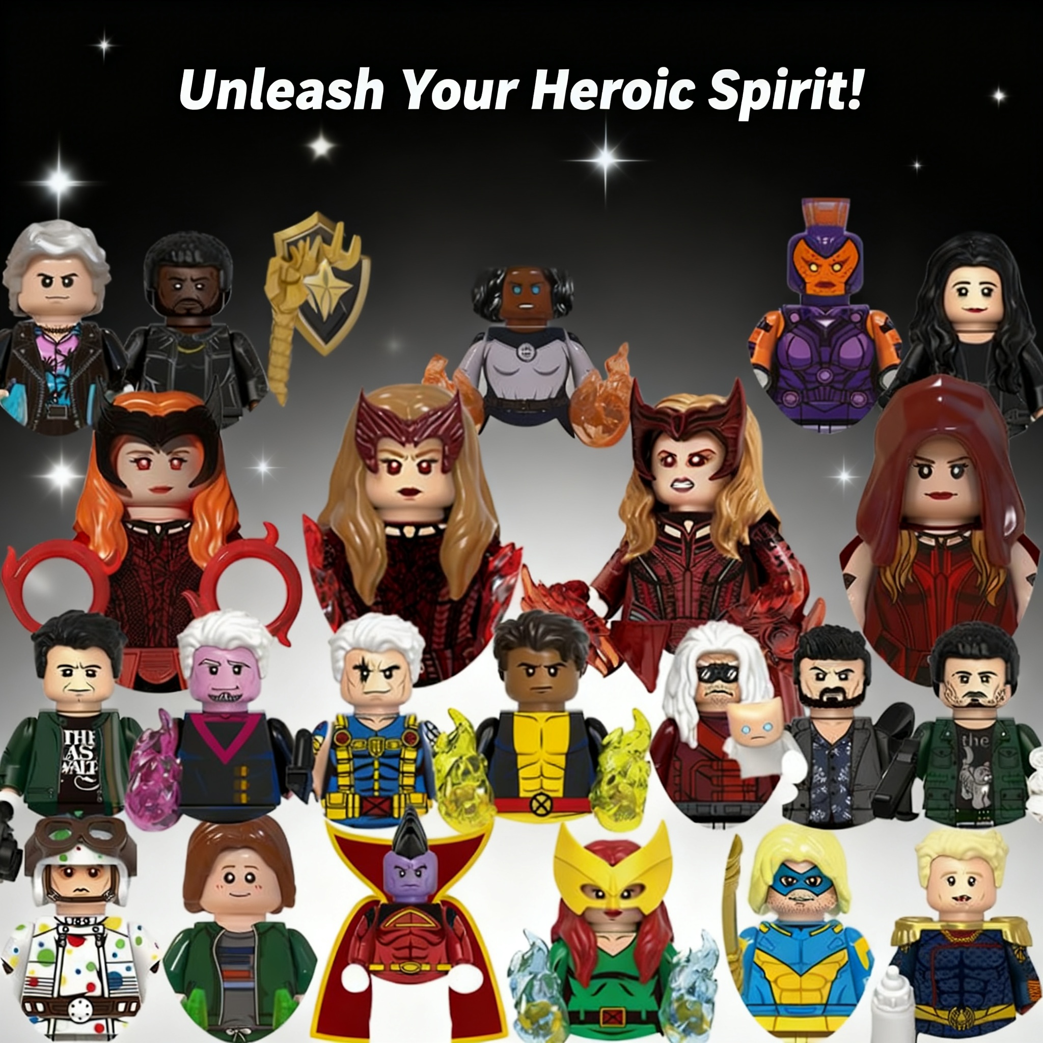 Building Block Mini - New Wanda Mini Action Figures Homelander