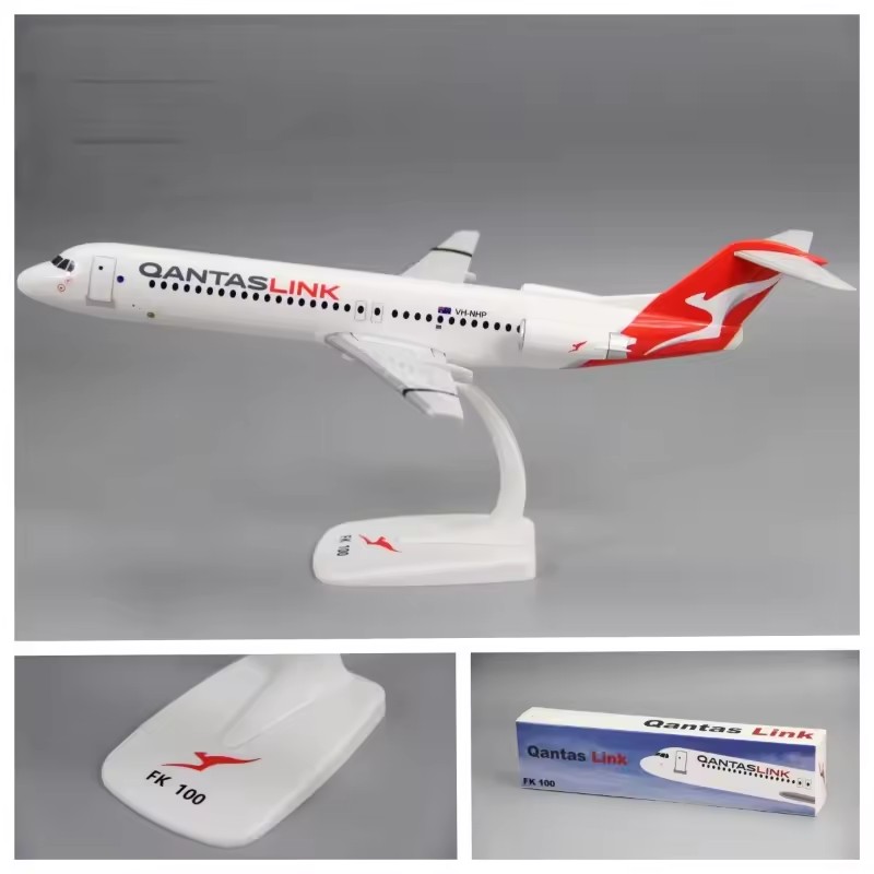 New 1:100 Scale Fokker FK-100  - огляд і ціна Model Airplane Plastic