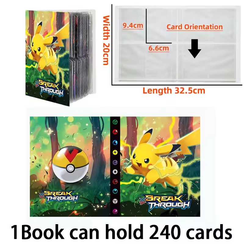*2026 NEW For Pokemon Cards Al - огляд і ціна Pokemon Binder Card