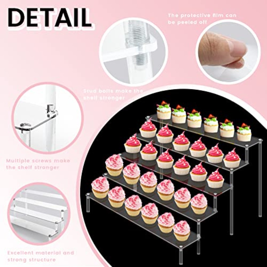 Acrylic Display Risers Stand S - огляд і ціна Display Risers Set