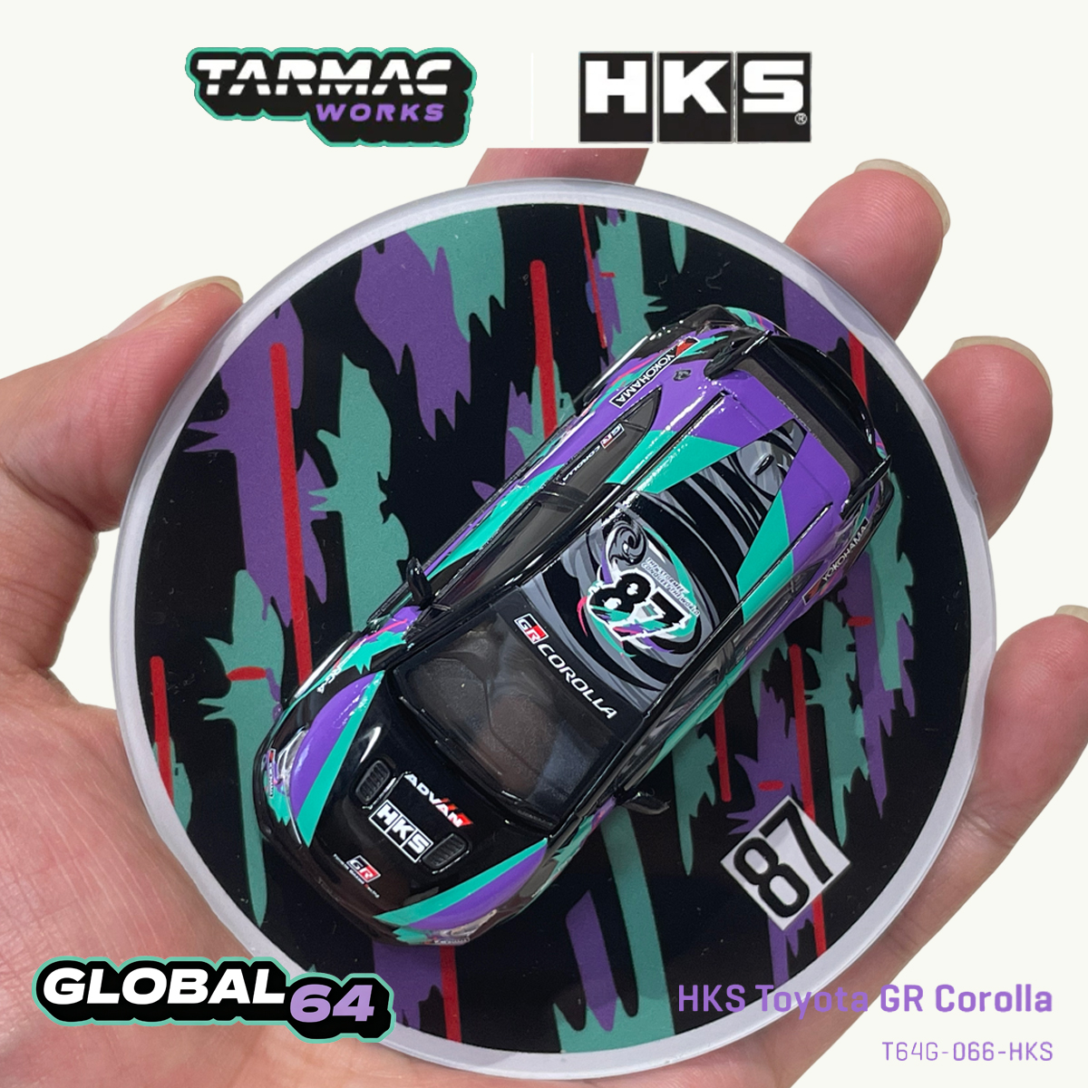Tarmac Works T64G-066-HKS 1:64 - огляд і ціна Die Cast Car 1 64