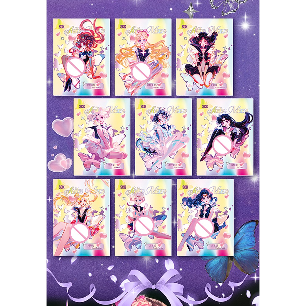 Sailor Moon Collection Cards C - огляд і ціна Graded Card Display