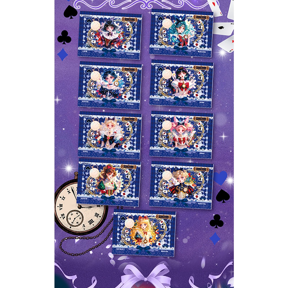 Sailor Moon Collection Cards C - огляд і ціна Graded Card Display