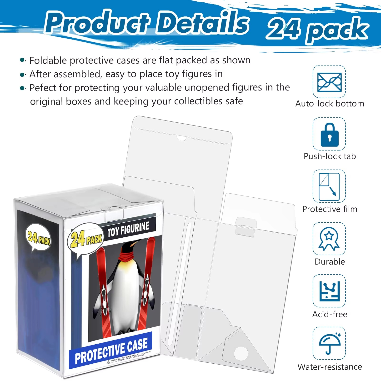 Premium Protector Case Compati - огляд і ціна Funko Pop Protector