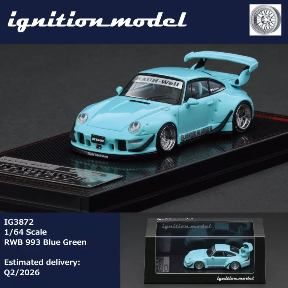 Ignition Model 1:64 Porsche 91 - огляд і ціна Die Cast Car 1 64