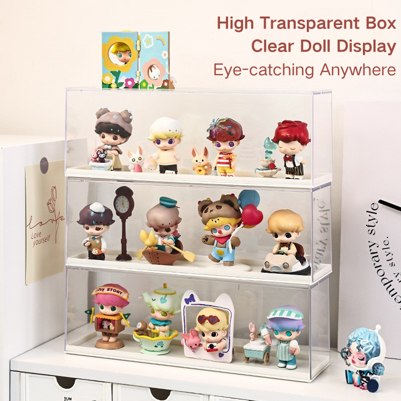 Dustproof Stackable Figure Sto - огляд і ціна Pop Display Shelf