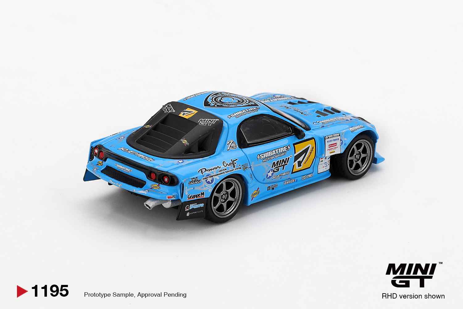 MINIGT 1:64 Mazda RX-7 RE-Amem - огляд і ціна Die Cast Car 1 64