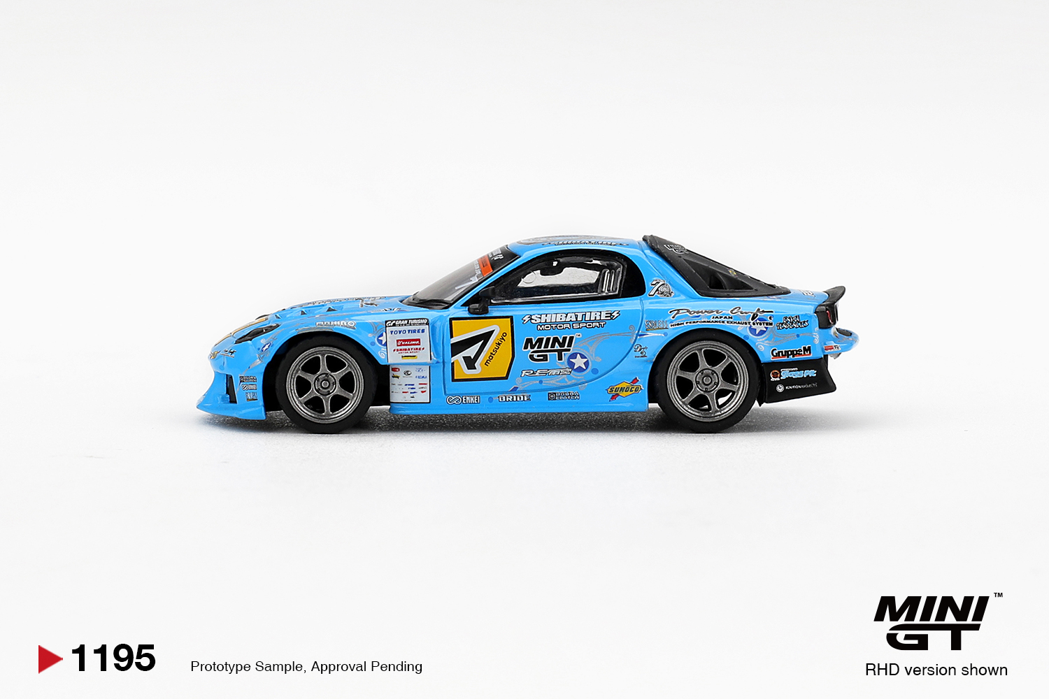 MINIGT 1:64 Mazda RX-7 RE-Amem - огляд і ціна Die Cast Car 1 64