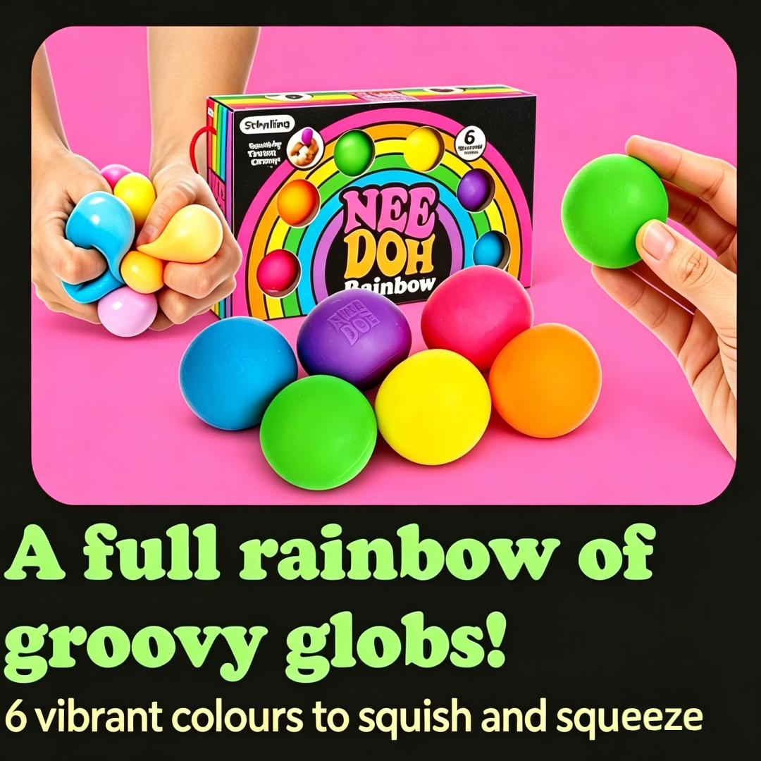 New Schylling Needoh Rainbow T - огляд і ціна Mystery Box Blind Bag