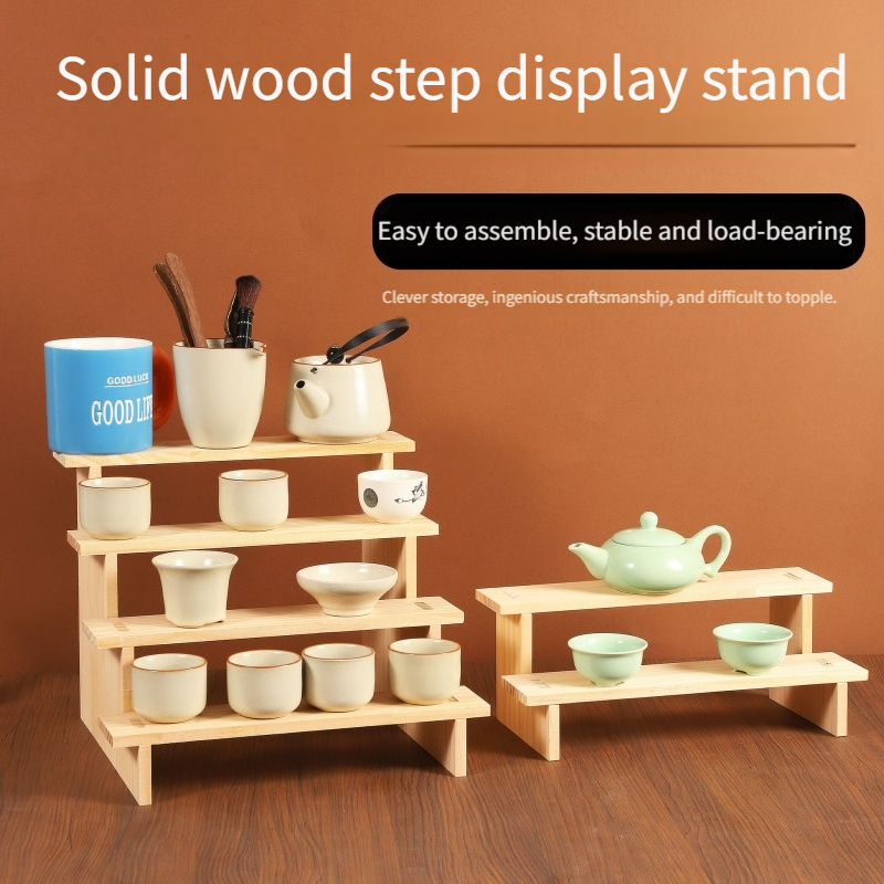 Wood Display Riser Wood Displa - огляд і ціна Display Risers Set