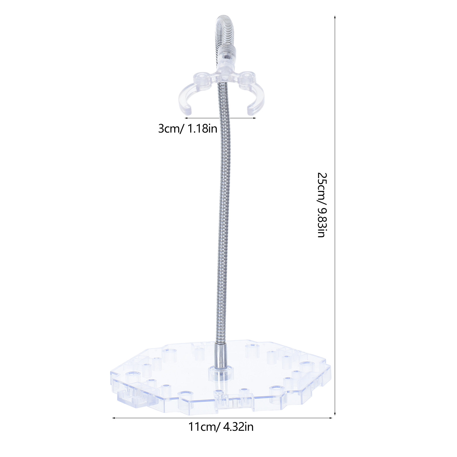 Clear Adjustable Action Figure - огляд і ціна Action Figure Stand