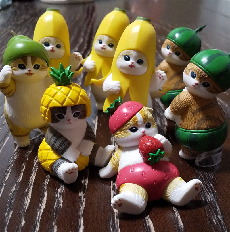 Mofusand Shark Cat Bee Fruit S - огляд і ціна Mystery Box Blind Bag
