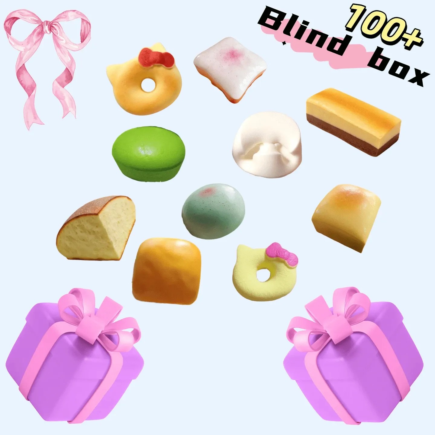 Cute Ocean & Candy Squishy Bli - огляд і ціна Mystery Box Blind Bag