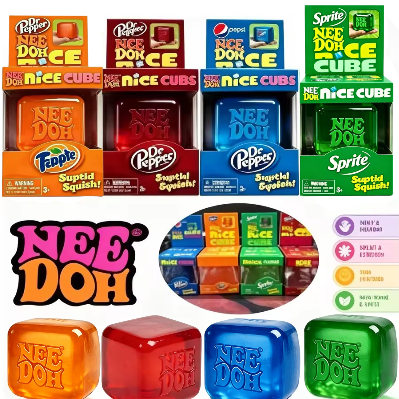 Schylling Nee Doh Nice Cube So - огляд і ціна Fidget Cube Original