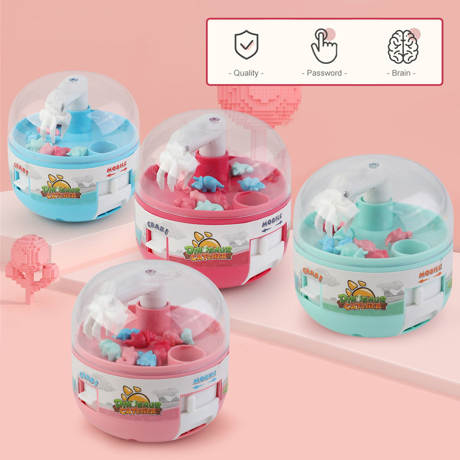 Anime Mini Claw Machine Capsul - огляд і ціна Capsule Toy Gashapon