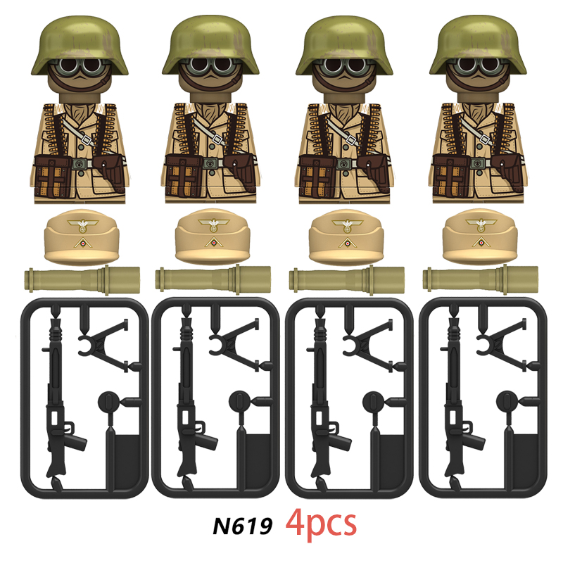 HOT Military Figures Building  - огляд і ціна Lego Minifigure Holder
