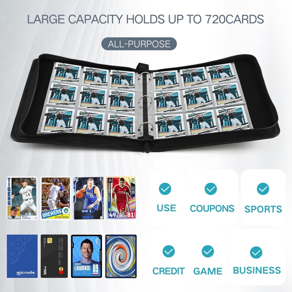 Premium 720 Double Sided Pocke - огляд і ціна Trading Card Binder