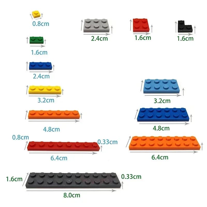 40PCS High-Tech Assemble Parti - огляд і ціна Lego Minifigure Holder