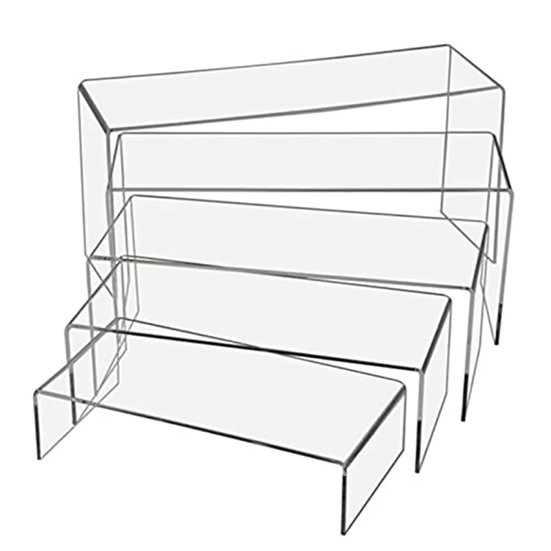 U Shape Acrylic Display Riser  - огляд і ціна Pop Display Shelf