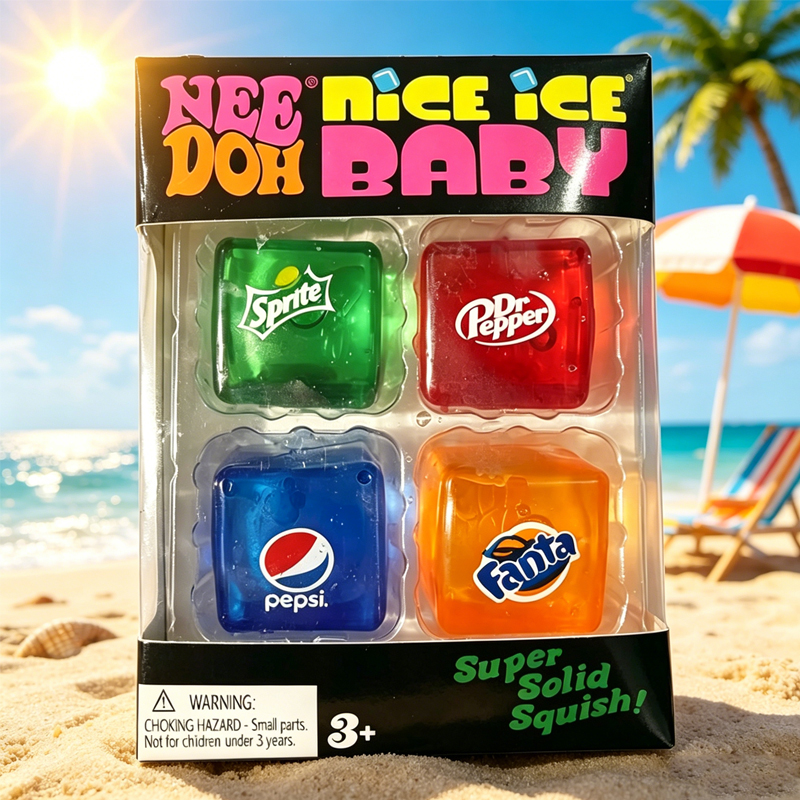 Squishy Schylling NeeDoh Nice  - огляд і ціна Fidget Cube Original