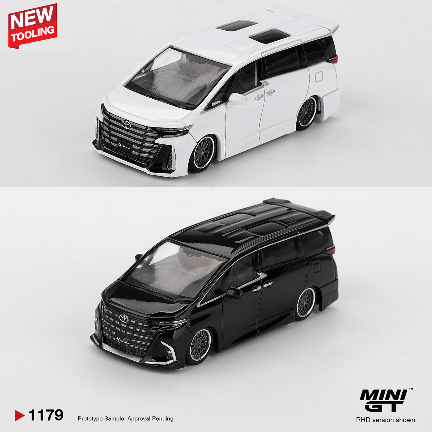 MINIGT 1/64 Toyota Alphard Vel - огляд і ціна Die Cast Car 1 64
