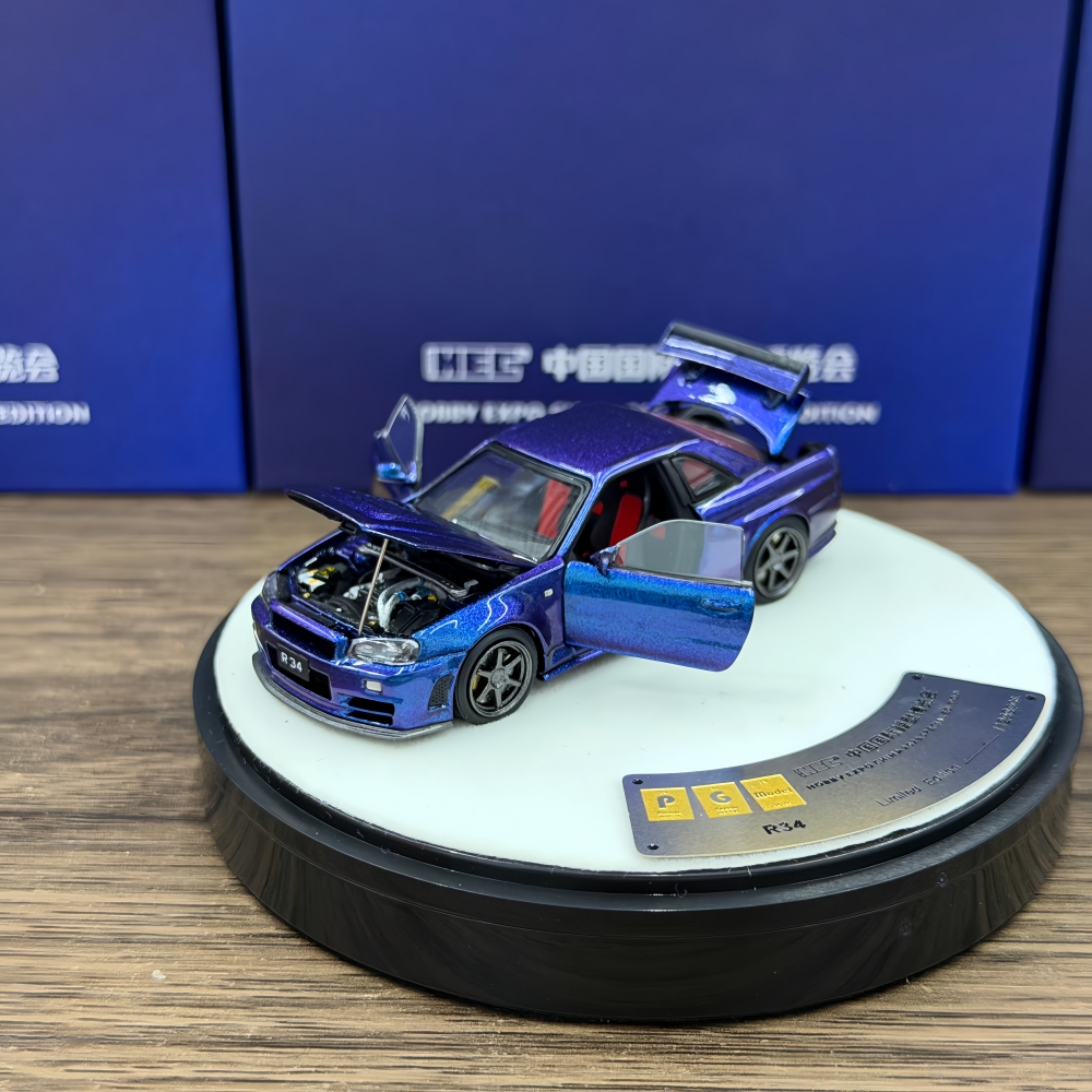 PGM 1:64 Liberty Walk GTR R34  - огляд і ціна Die Cast Car 1 64