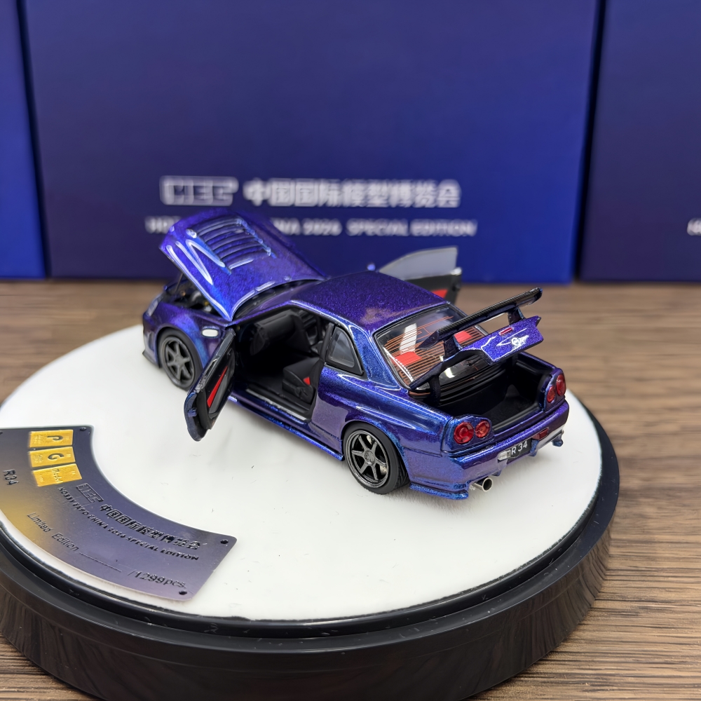 PGM 1:64 Liberty Walk GTR R34  - огляд і ціна Die Cast Car 1 64