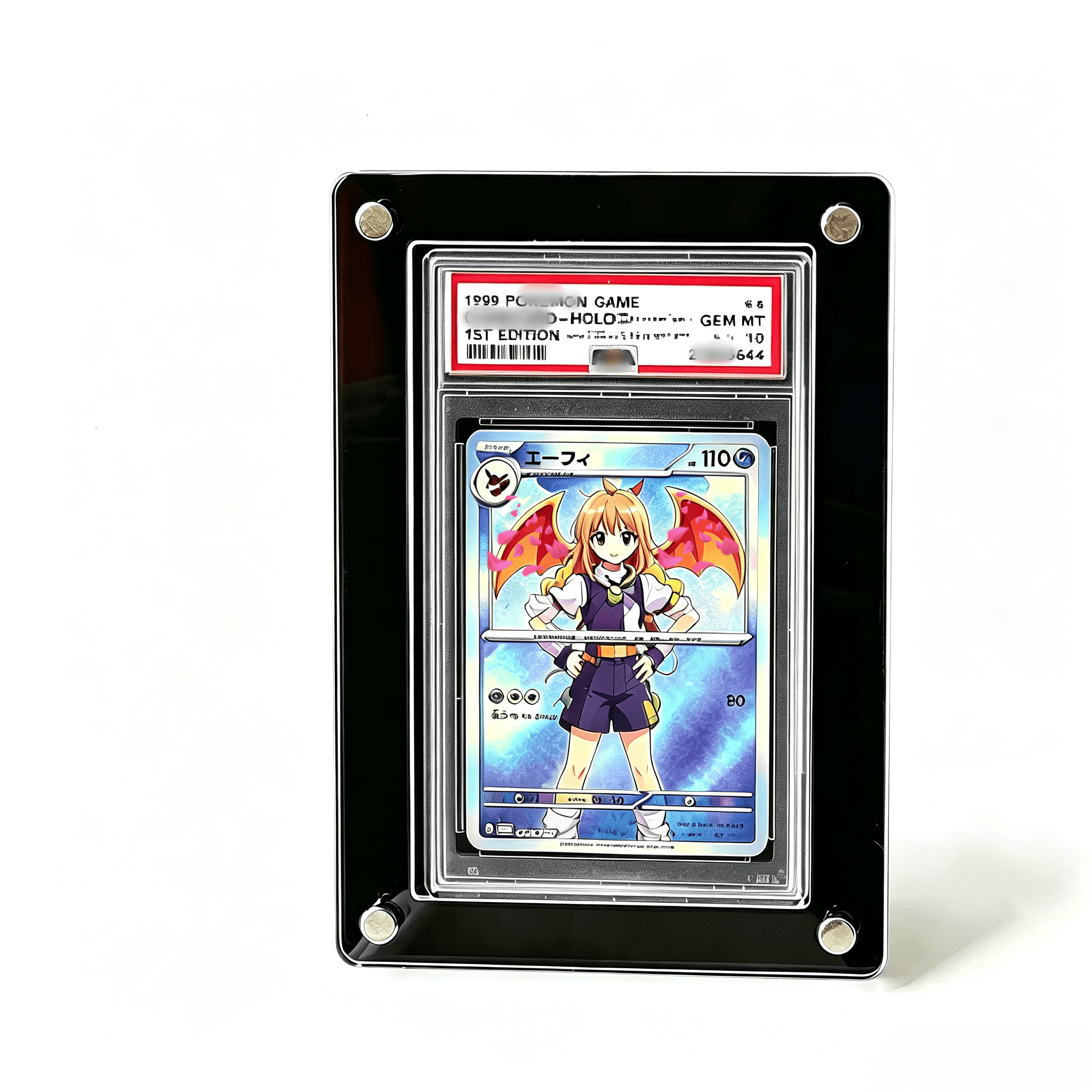 1-Slot Graded Card Stand Black - огляд і ціна Graded Card Display