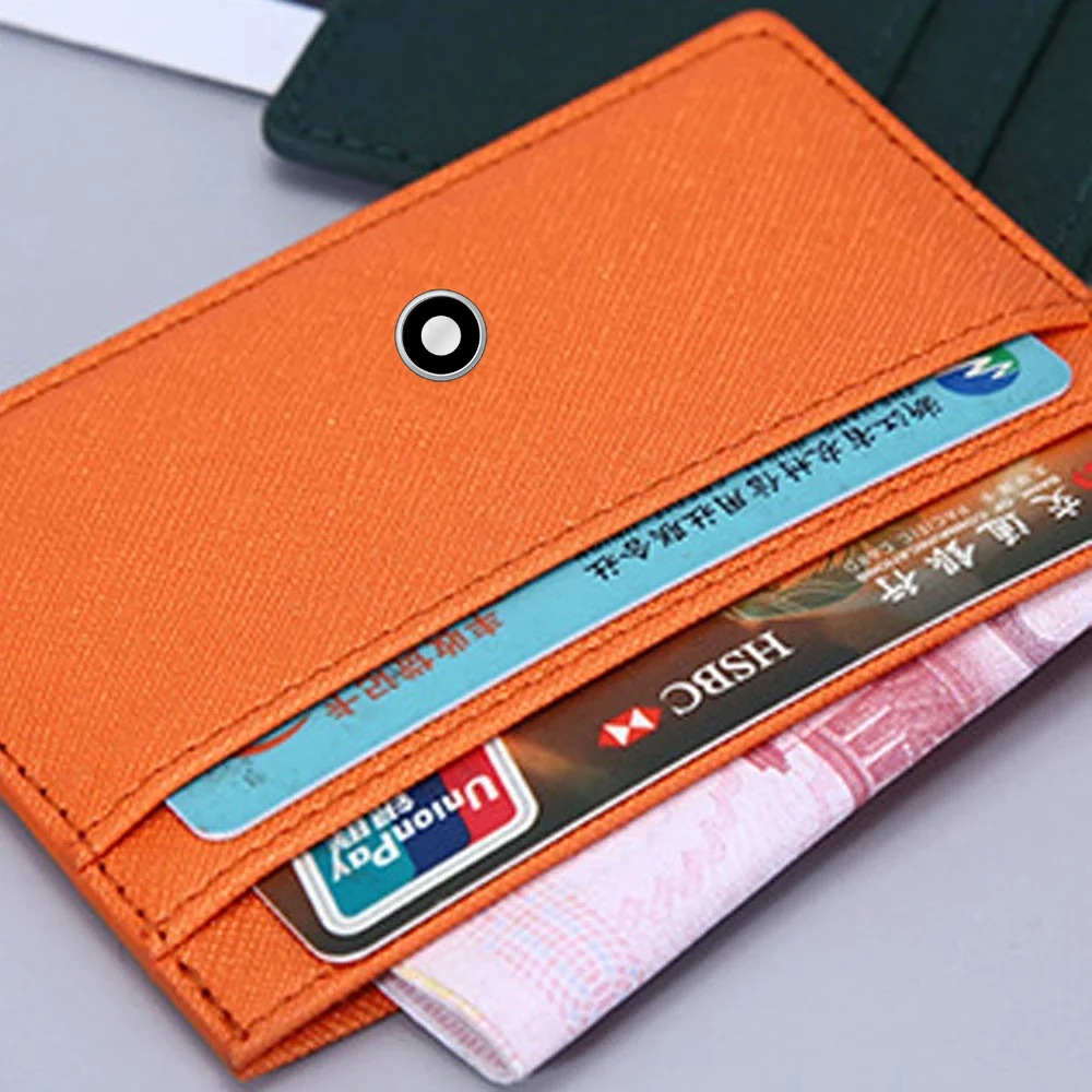 Minimalist Women Men Leather S - огляд і ціна Card Top Loader