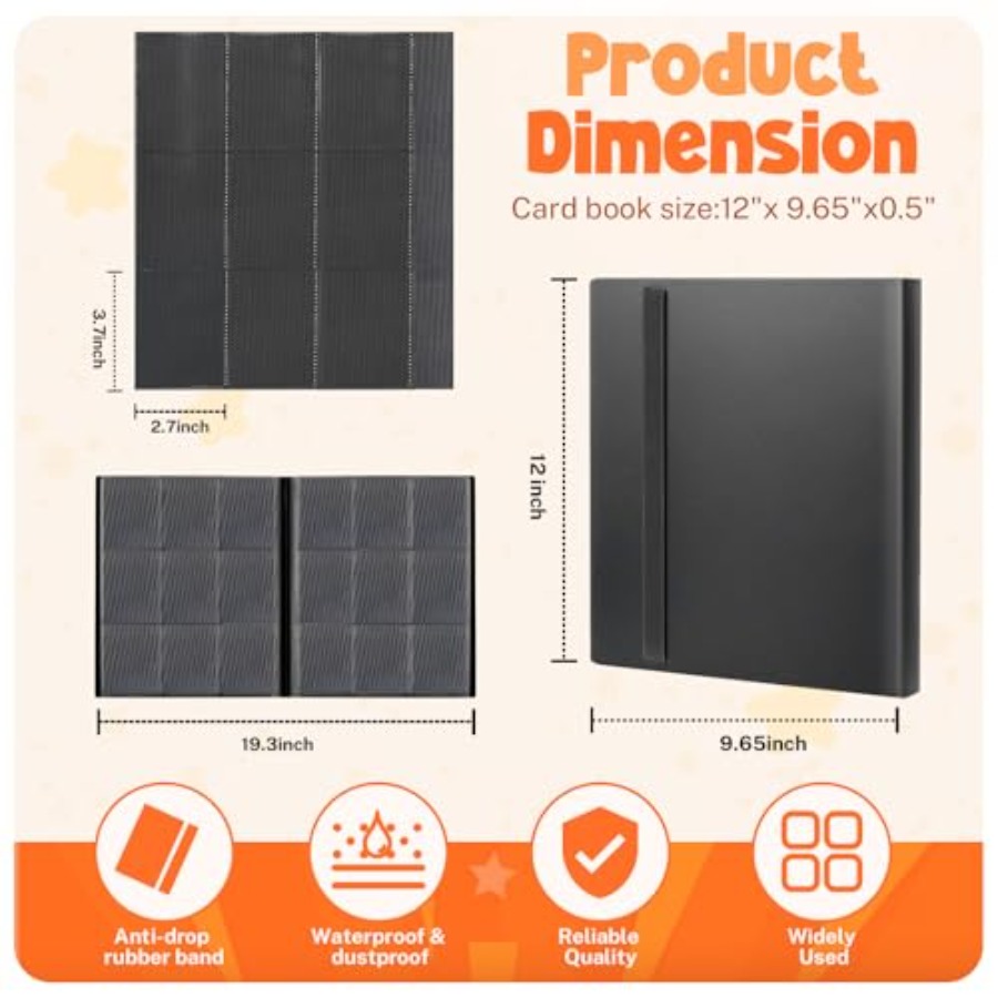 Card Binder, 9 Pocket Trading  - огляд і ціна Trading Card Binder