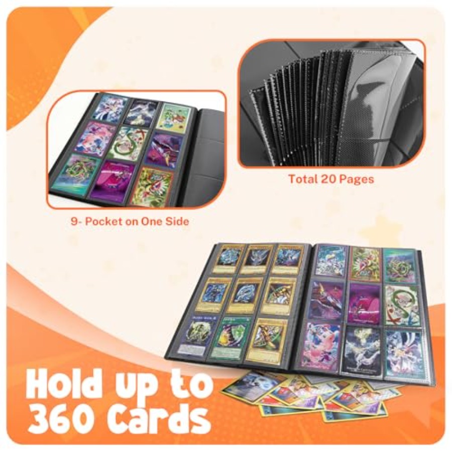 Card Binder, 9 Pocket Trading  - огляд і ціна Trading Card Binder