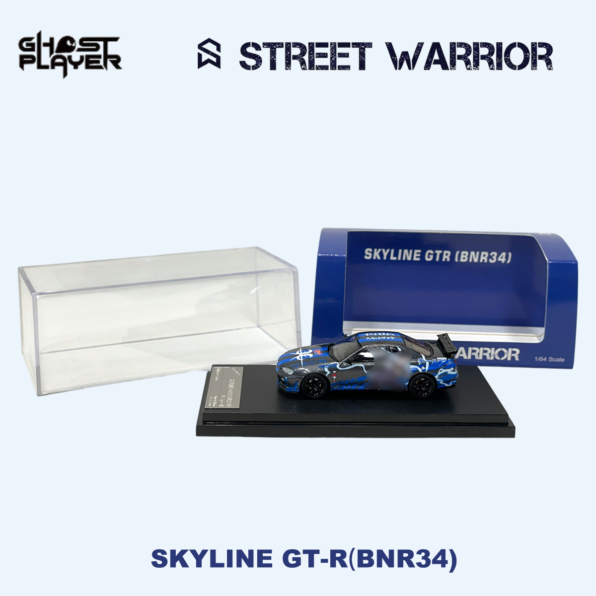 SW x Ghost Player 1:64 Skyline - огляд і ціна Die Cast Car 1 64