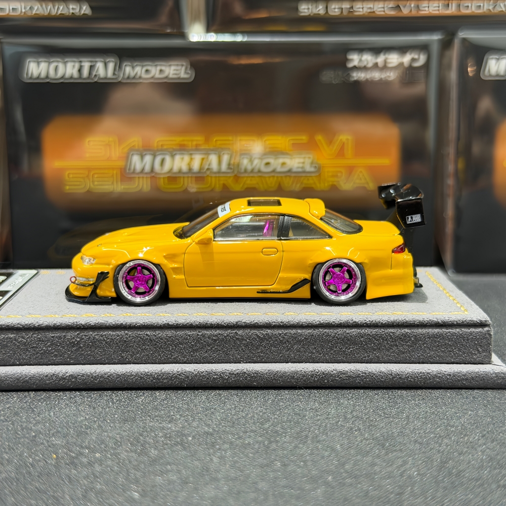 Mortal 1:64 S14 GT-SPEC V1 SEI - огляд і ціна Die Cast Car 1 64