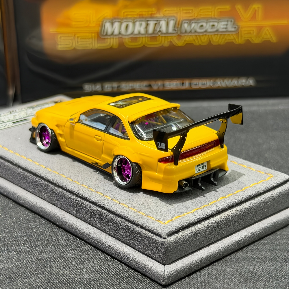 Mortal 1:64 S14 GT-SPEC V1 SEI - огляд і ціна Die Cast Car 1 64