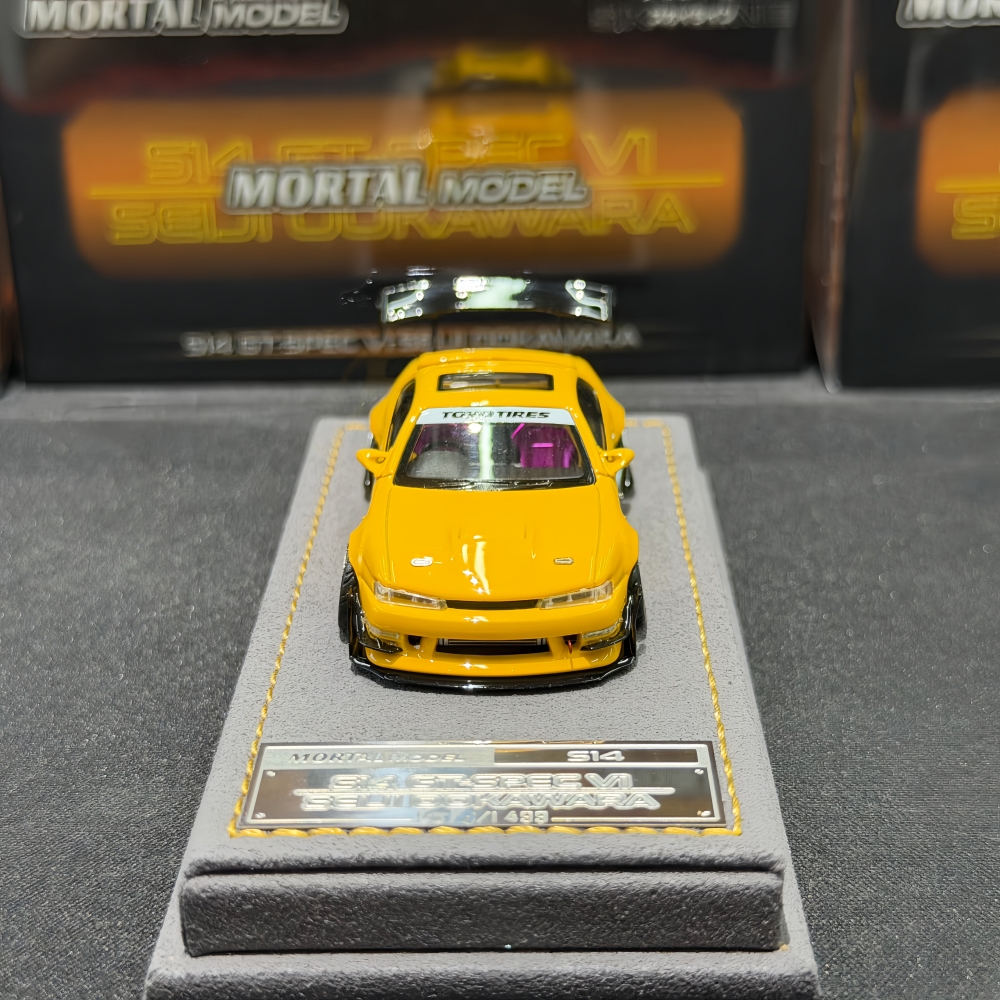 Mortal 1:64 S14 GT-SPEC V1 SEI - огляд і ціна Die Cast Car 1 64