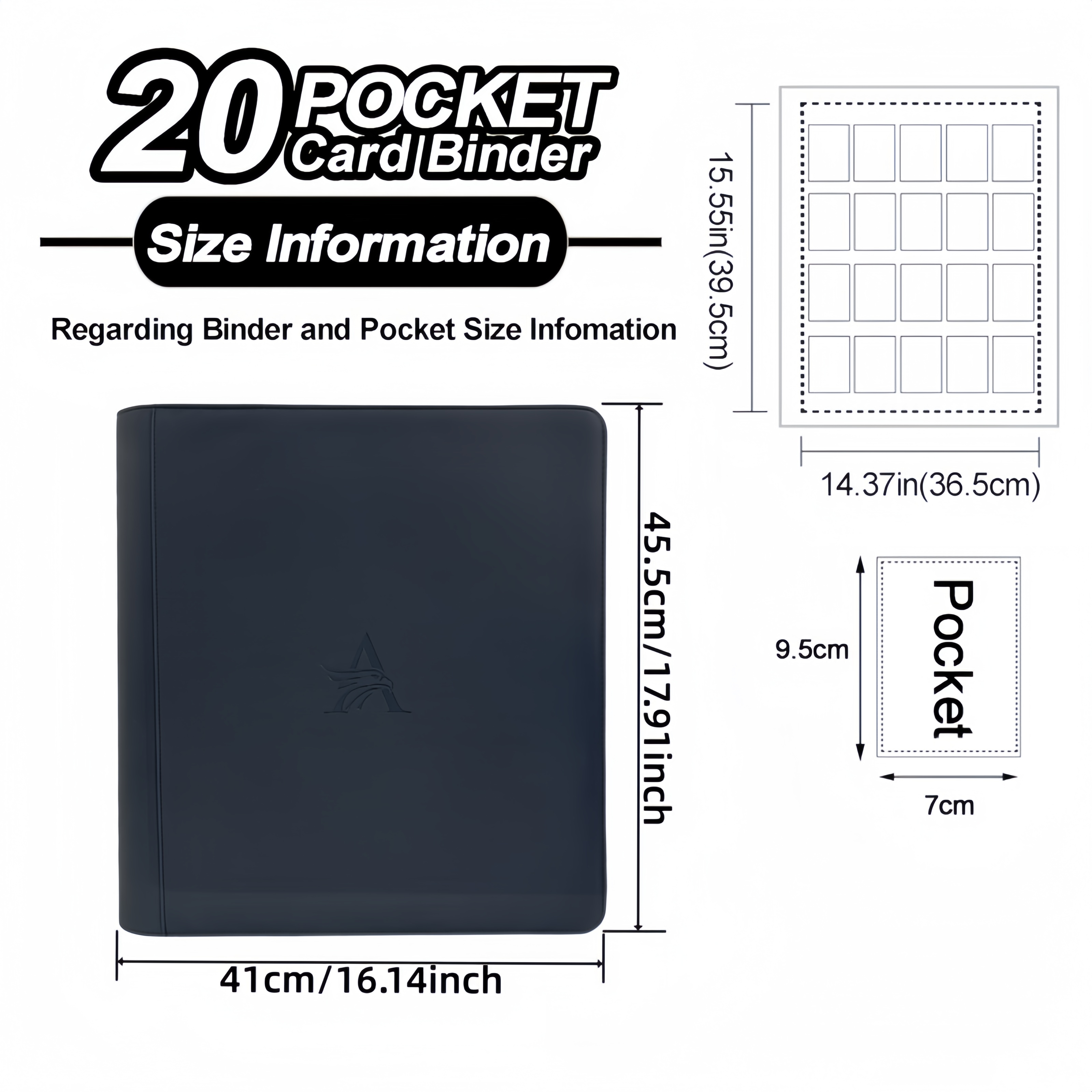 Premium 20 Pocket Card Binder  - огляд і ціна Pokemon Binder Card