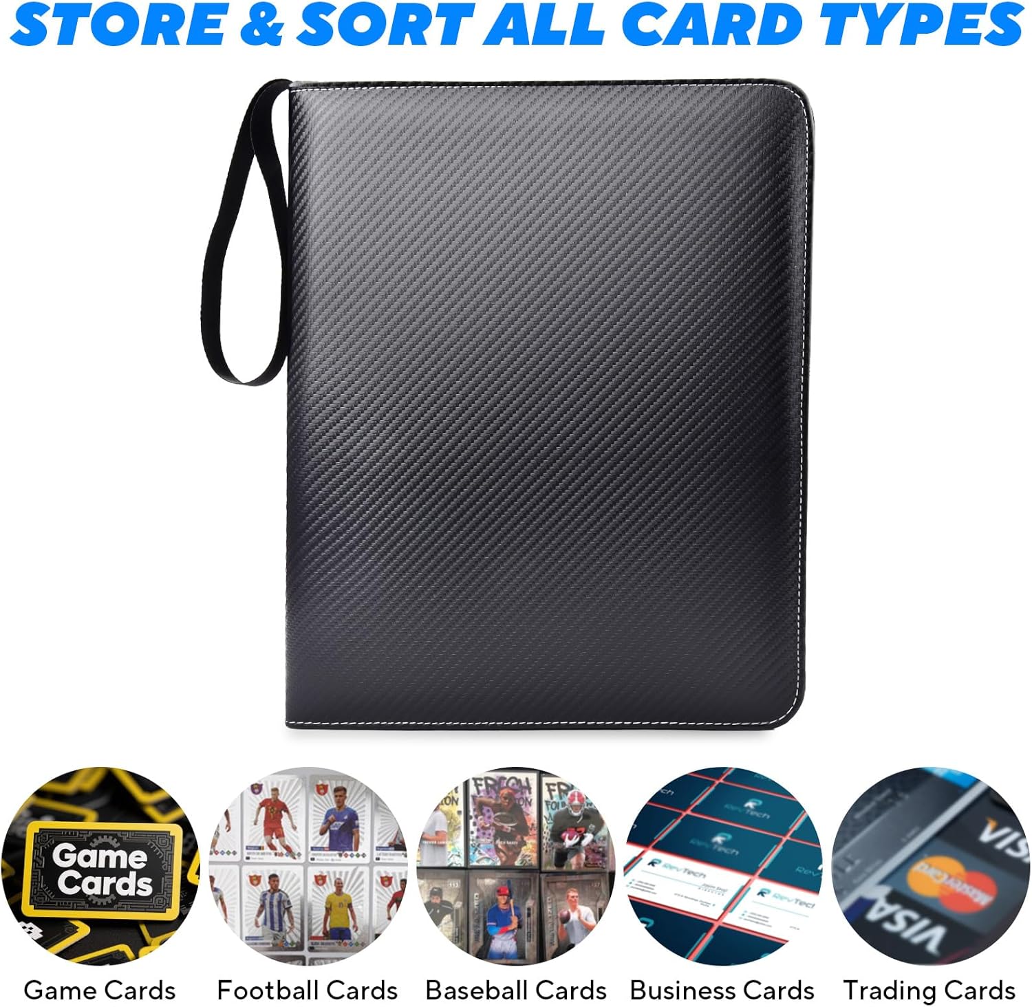 Portable 9-Pocket Trading Card - огляд і ціна Trading Card Binder