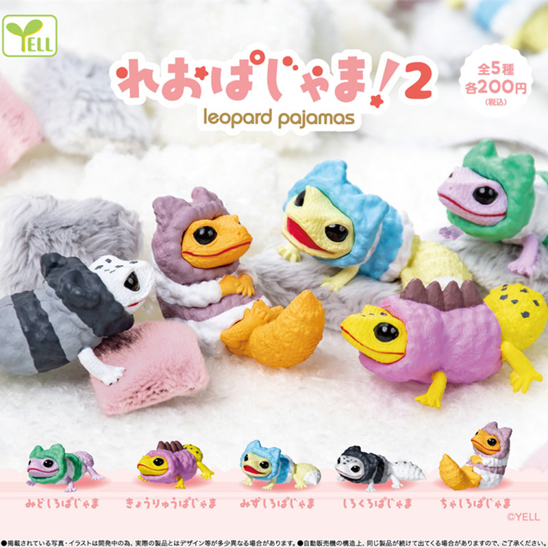 Japanese Genuine YELL Gecko Li - огляд і ціна Capsule Toy Gashapon